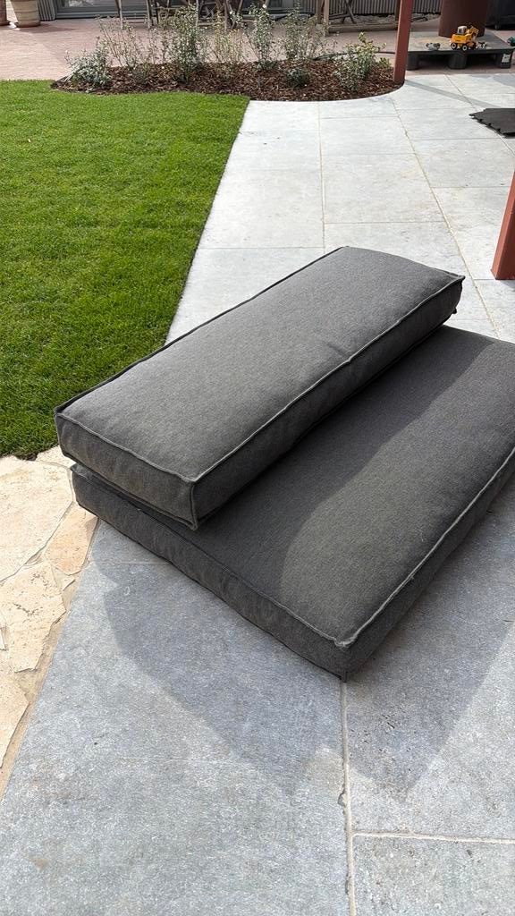 Europallet kussens  zit en rug  set x4, Enlèvement, Utilisé