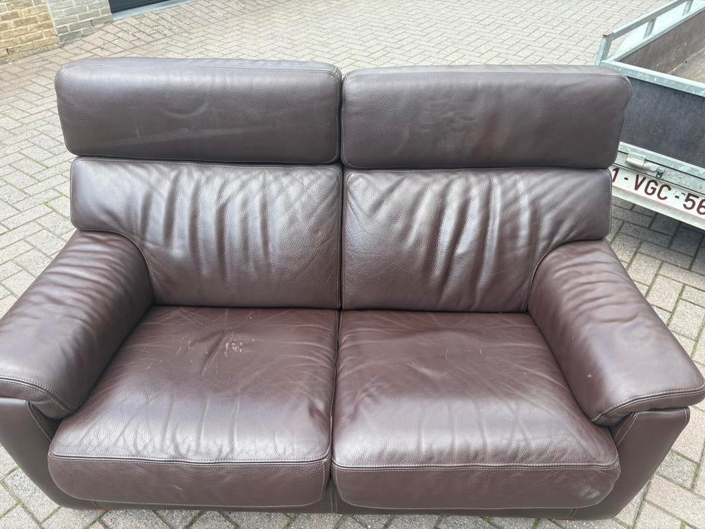 Chateau d’ax lederen zetels, Huis en Inrichting, Ophalen