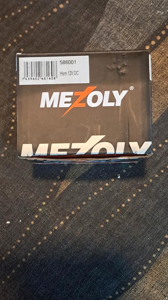 12V claxon nieuwstaat, Fietsen en Brommers, Brommeronderdelen | Algemeen, Nieuw, Overige typen, Ophalen of Verzenden