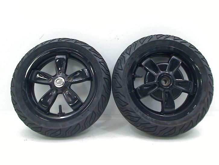 JEU DE JANTES Primavera 2014-2017 (C53 4T 2V EMEA 50cc), Vélos & Vélomoteurs, Pièces de cyclomoteur | Général, Utilisé, Autres types