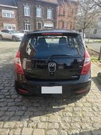 Hyundai i10, Auto's, Voorwielaandrijving, Leder en Stof, Zwart, 5 deurs