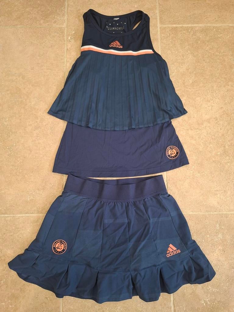 Sportkleding - tennis - paddletennis Roland Garros Adidas-ju, Ophalen of Verzenden