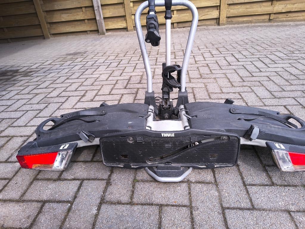 Fietsendrager Thule EASYFOLD 931, Ophalen, Zo goed als nieuw, 2 fietsen, Trekhaakdrager