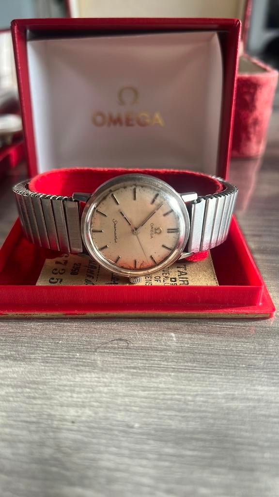 Omega seamaster, Handtassen en Accessoires, Horloges | Antiek, Ophalen of Verzenden, Omega