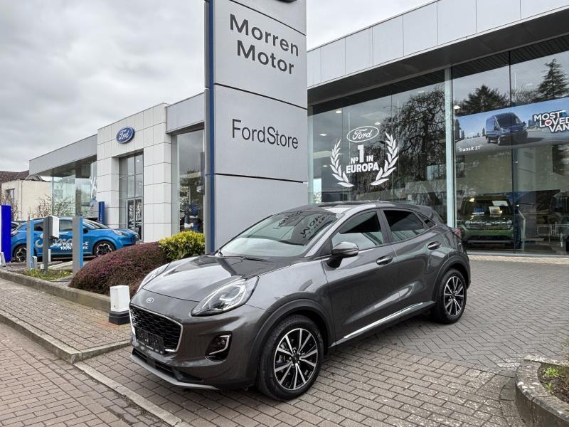 Ford Puma TITANIUM DESIGN MHEV Ecoboost 125PK OC3638 *23988*, Auto's, 121 g/km, Puma, Parkeersensor, Beige