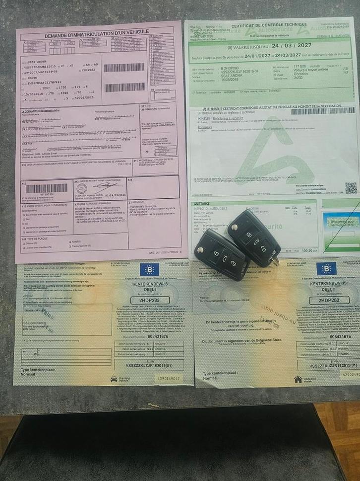 Seat Arona 1.6 DIESEL en forme de rose, Informatique & Logiciels, Ordinateurs & Logiciels Autre, Enlèvement