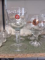 glazen westmalle, Verzamelen, Ophalen of Verzenden, Zo goed als nieuw, Bierglas