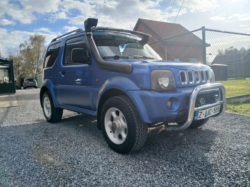 Suzuki jimny #Automaat# Snorkel & zonneklep !!4x4!!, Auto's, Automaat, 4 zetels, Stof, 4 cilinders
