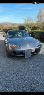MAZDA MX5 2006 airco leer 98000km, Auto's, Mazda, Voorwielaandrijving, Cabriolet, Leder, Handgeschakeld