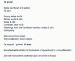Salsa Carribean CD pakket 15 CD, Cd's en Dvd's, Cd's | Latin en Salsa, Ophalen of Verzenden
