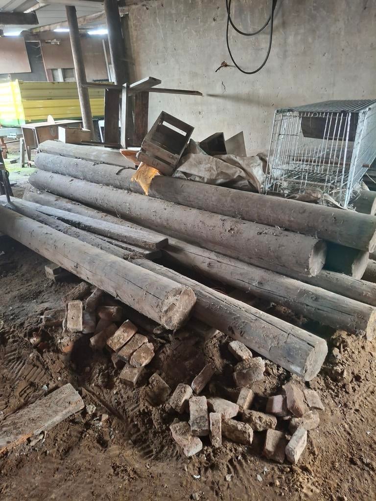 Telefoon paal, Jardin & Terrasse, Poteaux, Poutres & Planches, Enlèvement