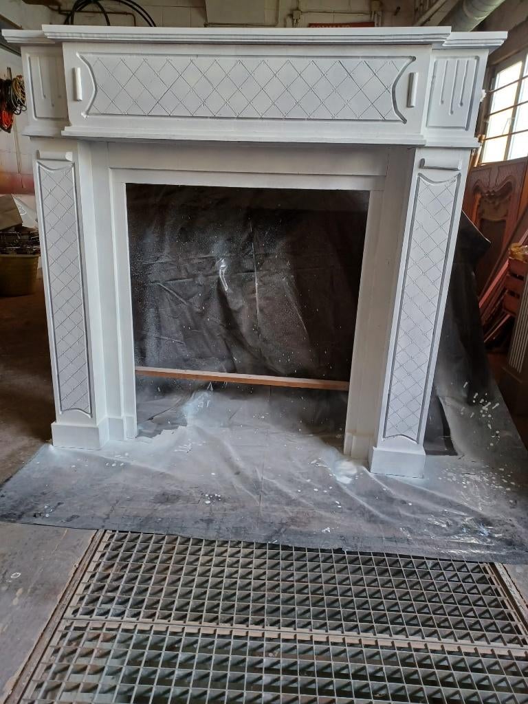 houten schouwmantel, Huis en Inrichting, Haarden, Ophalen, Nieuw, Vrijstaande haard, Houthaard