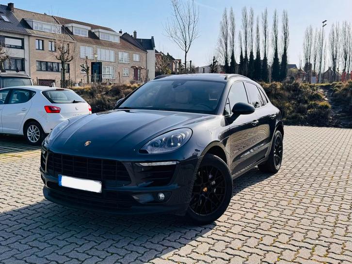 Porsche Macan S 3.0 V6 Bi-Turbo Euro6b, Auto's, Porsche, Bedrijf, Te koop, Macan, ABS, Achteruitrijcamera, Airbags, Airconditioning