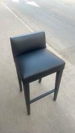 Chaise bar pied en bois et veritable cuir, Maison & Meubles, 4 tabourets, Enlèvement, Neuf, Bois