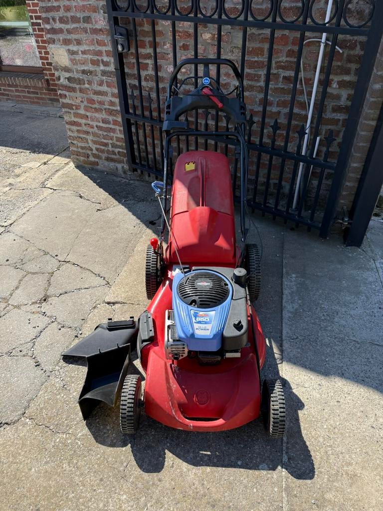 Tondeuse wolf autotractée 53 cm de coupe/mulching, Tondeuses à gazon à essence, Utilisé, Fonction de mulching, Enlèvement