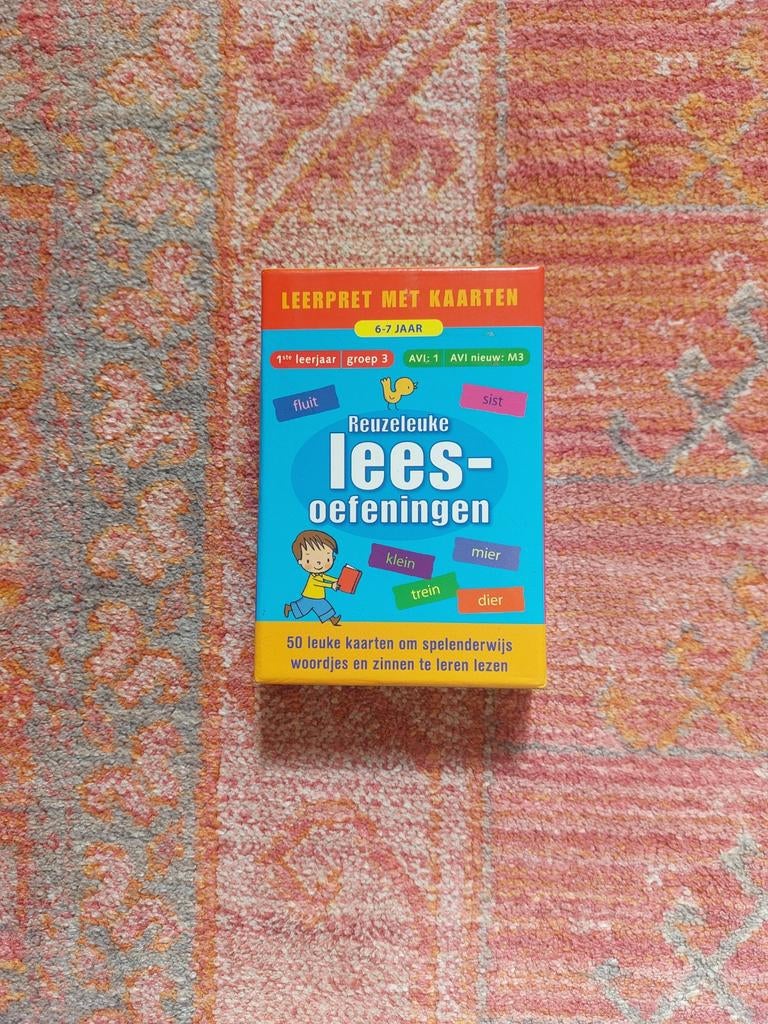 Leerpret met kaarten, Ophalen of Verzenden