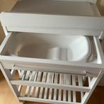 Baby verzorgingstafel luiertafel met badje, Kinderen en Baby's, Kinderkamer | Commodes en Kasten, Ophalen, 105 cm of meer, Zo goed als nieuw