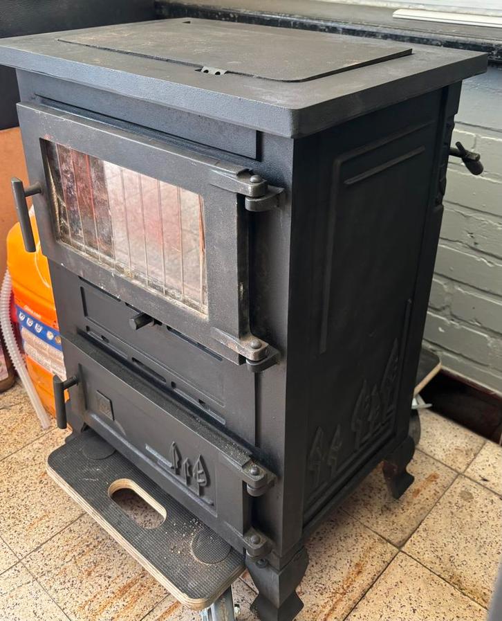 Poele a bois marsue ciney, Bricolage & Construction, Bois & Planches, Comme neuf, Enlèvement