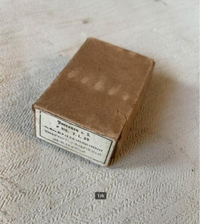 wo2 - Duits munitiedoosje k98 - 1939 DWM - LEEG, Verzamelen, Militaria | Tweede Wereldoorlog, Landmacht, Kist of Geocache, Ophalen of Verzenden