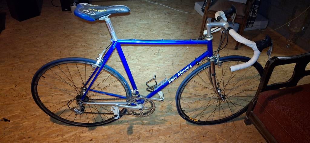 Eddy Merckx-fiets, Fietsen en Brommers, Fietsen | Racefietsen, Ophalen, Zo goed als nieuw