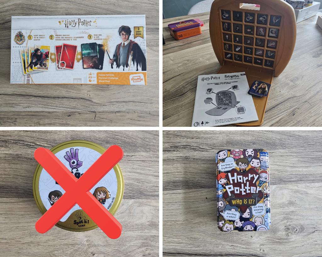 Harry Potter kaartspellen (Match / Shuffle / Who Is It), Collections, Harry Potter, Enlèvement, Utilisé, Jeu