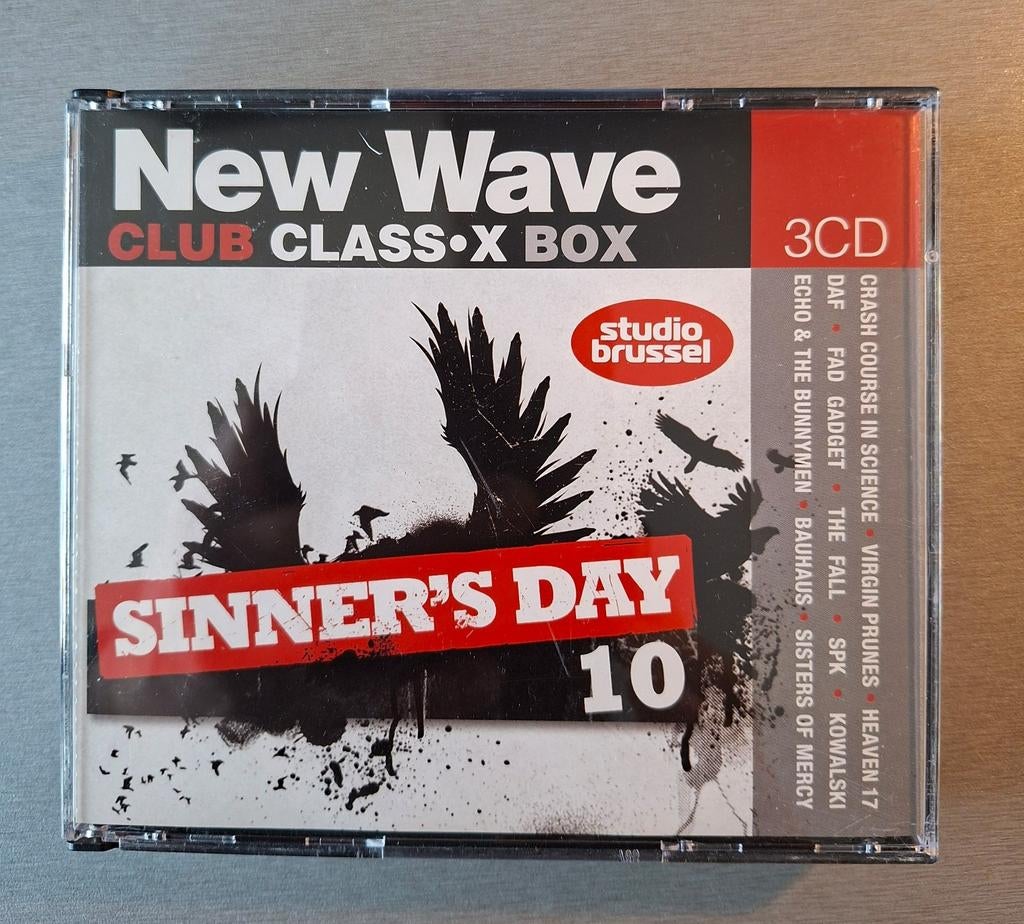Boîte de 3 CD. New Wave Club Classe X. Dixième journée des p, Enlèvement ou Envoi