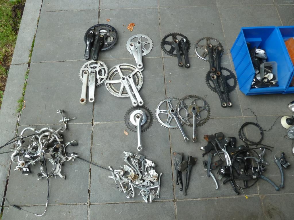 antieke fiets fietsonderdelen retro oldtimer classic vintage, Enlèvement