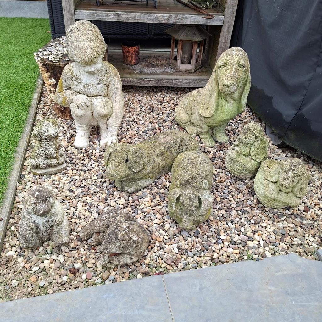 Tuin beelden, Tuin en Terras, Grind, Keien en Split, Ophalen