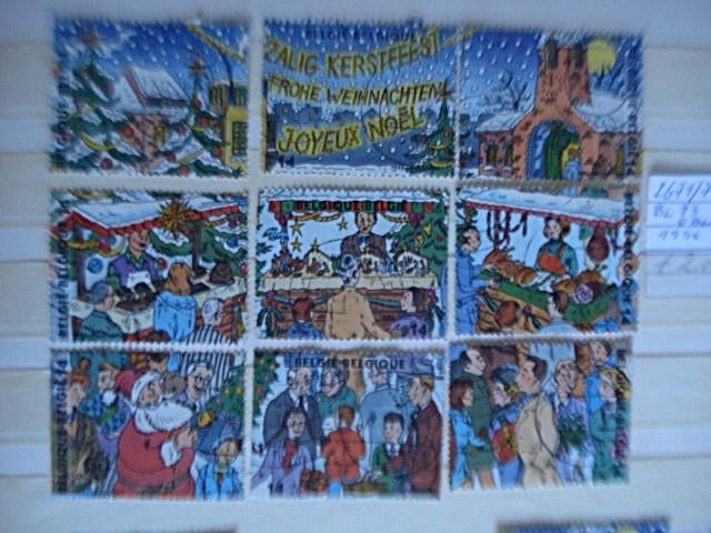 Belgique  2671/79  (O)  BL73, Oblitéré, Sans enveloppe, Affranchi, Envoi