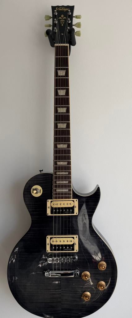 Vintage elektrische gitaar + marshal versterker+zak, Muziek en Instrumenten, Ophalen, Zo goed als nieuw, Marshall