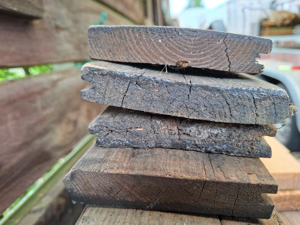 vieilles planches de chêne, Bricolage & Construction, Bois & Planches, Utilisé, Planche, Chêne, 300 cm ou plus, Moins de 25 mm