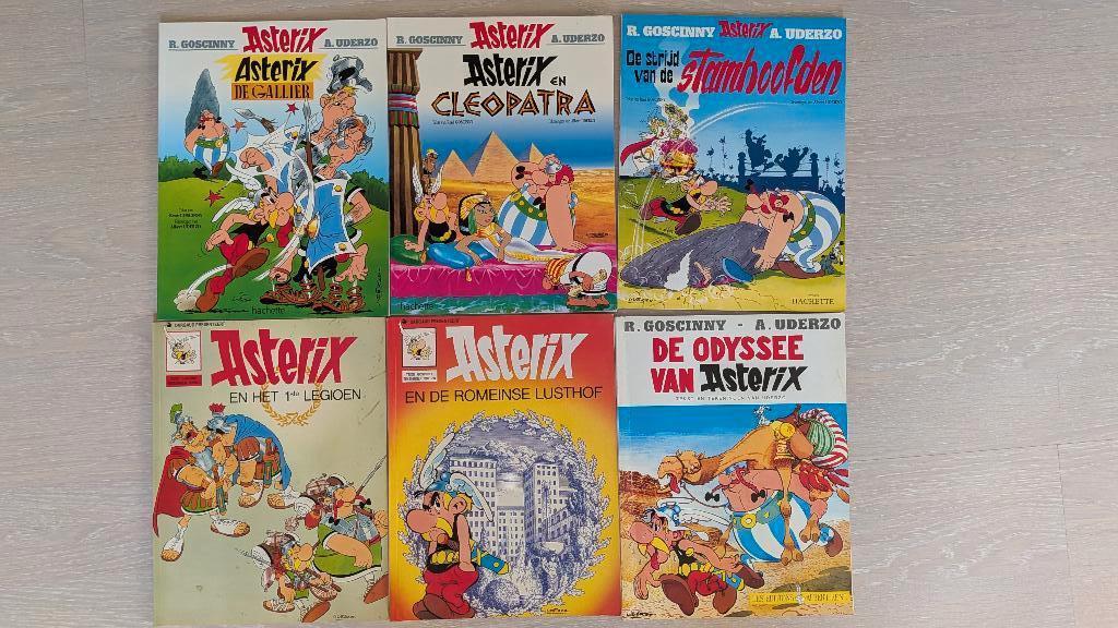 Asterix strips, Meerdere stripboeken, Ophalen of Verzenden, Gelezen, Goscinny - Uderzo