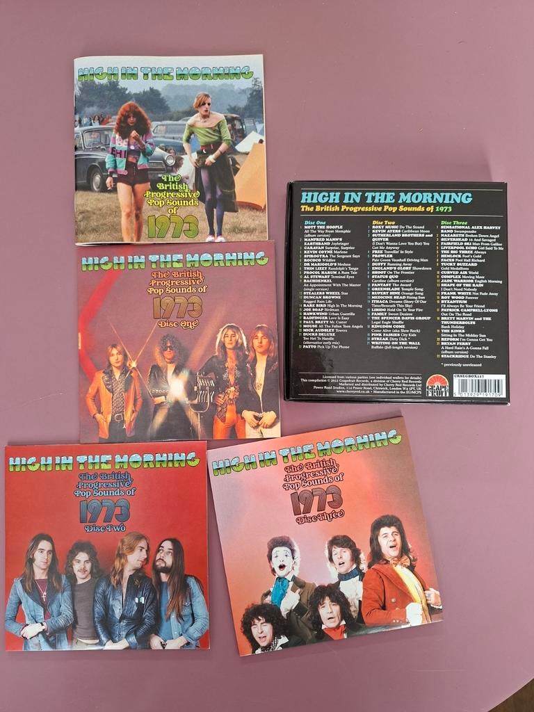 High in the Morning. Coffret CD en 3 parties, pop prog pop o, Enlèvement ou Envoi, Comme neuf, Pop