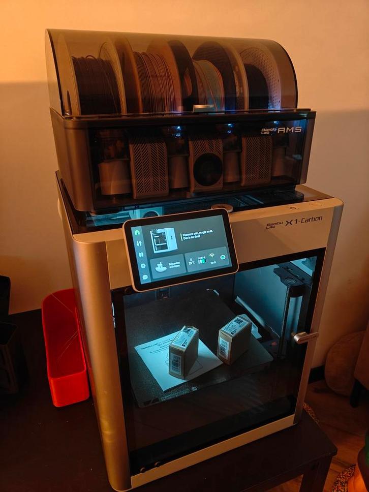 Bambulab x1c met ams, Computers en Software, 3D Printers, Ophalen