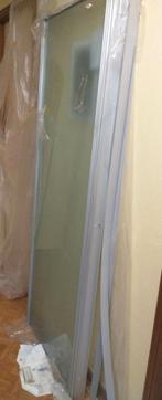 douchedeur in glas - IS WEG, Huis en Inrichting, Badkamer | Badkamermeubels, Ophalen, 200 cm of meer, Overige typen, Nieuw