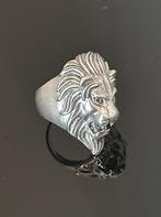 Bague LION argent massif 925 poinçonnée, Bijoux, Sacs & Beauté, Bagues, Neuf, Enlèvement, Homme, Argent