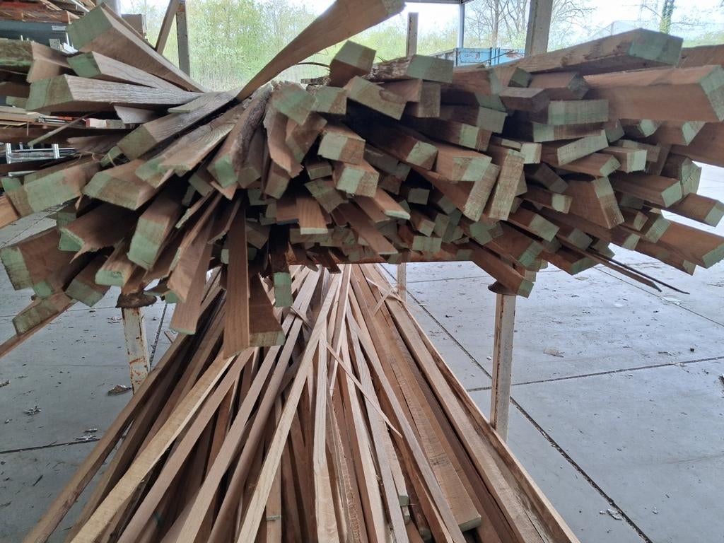 Stookhout,paletten en duims afvalhout, Ophalen