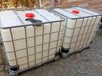 Cubitainers 1.000 liter / IBC container, Ophalen, Kunststof, Met kraantje, 150 liter of meer