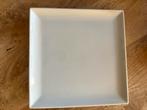 4 grote vierkante borden 30,5 x 30,5 cm, Ophalen of Verzenden, Zo goed als nieuw, Bord(en)
