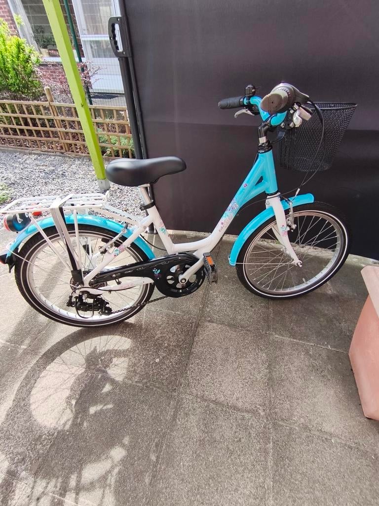 Meisjesfiets BNB bike Flowerkid 20" inch, Vélos & Vélomoteurs, Vélos | Filles, Vitesses, Utilisé, BNB Bike, 20 pouces