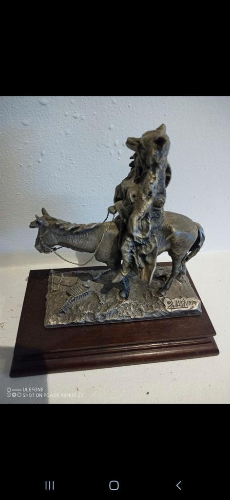 Sculpture antique signée Donald Polland 1974, Antiquités & Art, Art | Peinture | Classique, Enlèvement