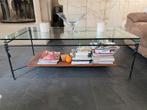 table basse, Maison & Meubles, Verre, Moins de 50 cm, Enlèvement, Utilisé