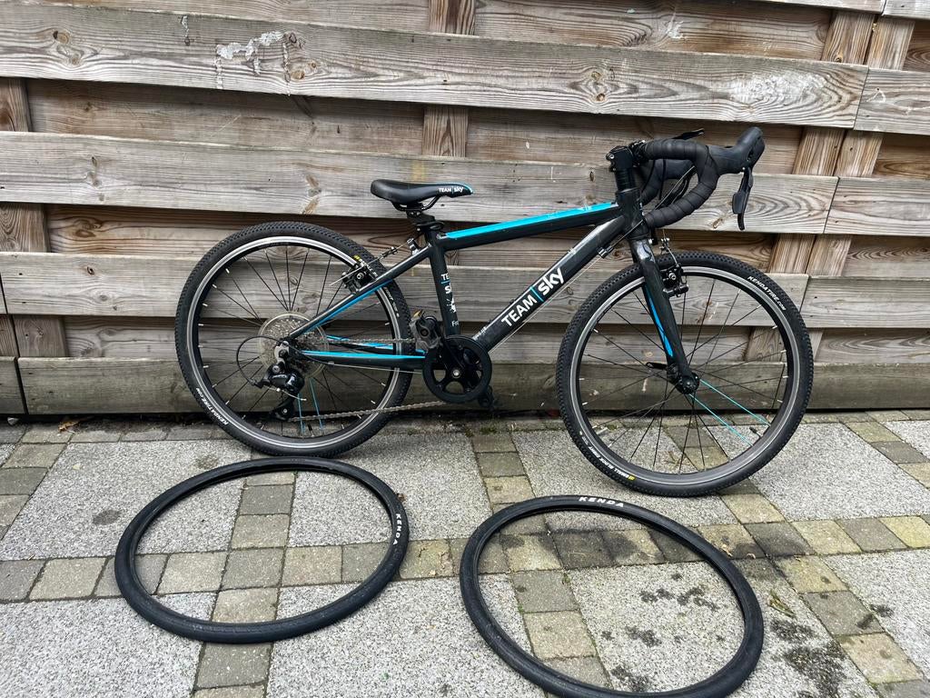 Vélo de route Frog Road 58 — 20 pouces pour enfants, Vélos & Vélomoteurs, Vélos | Vélos de course, Enlèvement, Comme neuf, Aluminium