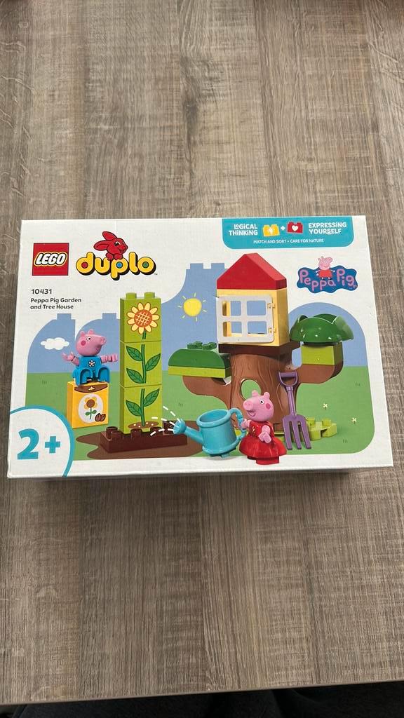 LEGO DUPLO Peppa Big tuin en boomhut (10431) set., Enfants & Bébés, Jouets | Duplo & Lego, Neuf, Duplo, Ensemble complet, Enlèvement ou Envoi