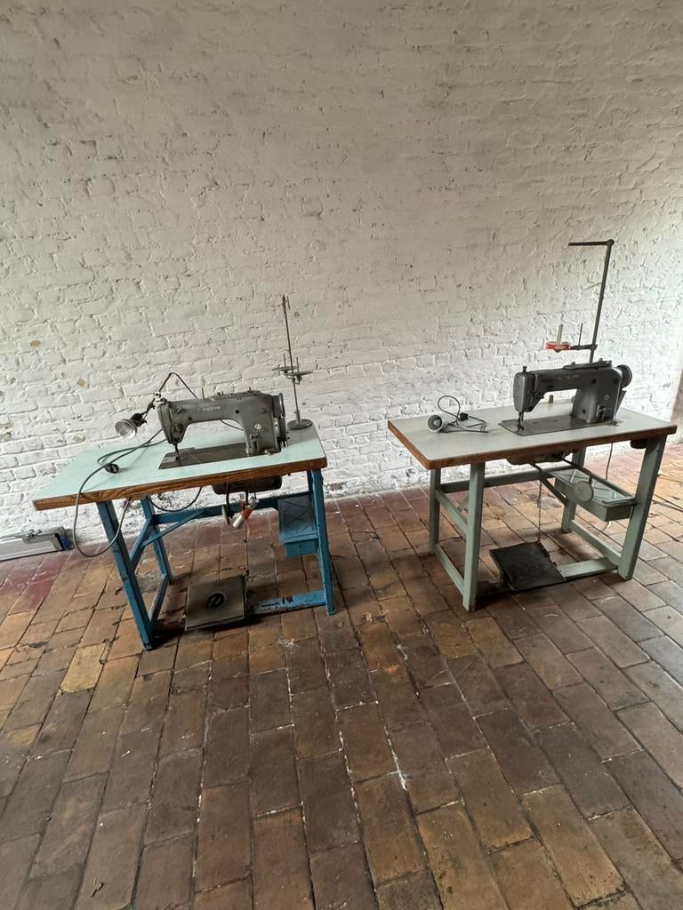 DURKOPP industriële naaimachine., Gebruikt, Naaimachine, Industrieel, Ophalen