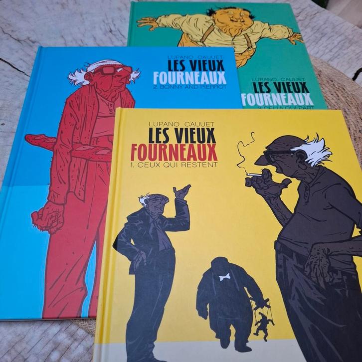 Lot BD - Les Vieux Fourneaux, tome 1 à 3, Éditions d’Argot, Livres, BD, Enlèvement ou Envoi