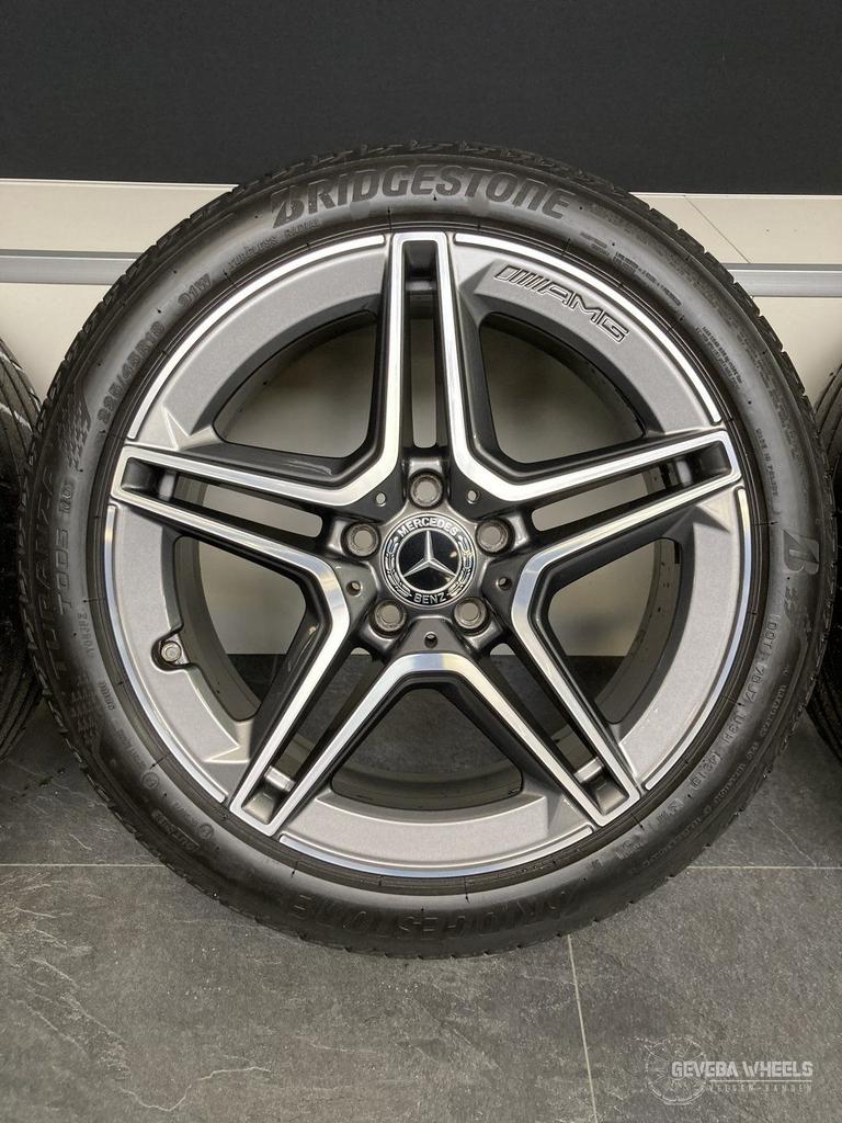 18” originele Mercedes A W177 AMG velgen + banden 5x112 A177, Auto-onderdelen, Banden en Velgen, 18 inch, Gebruikt, -, -