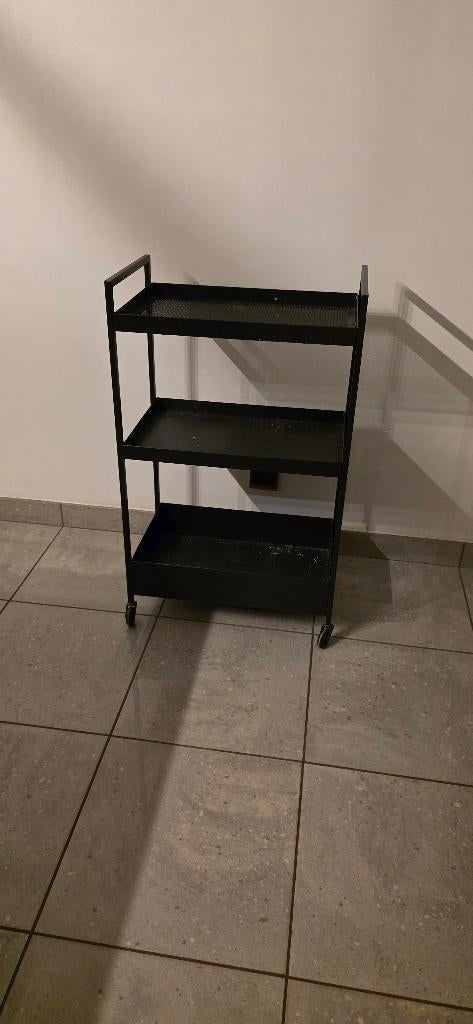 Ijzeren roltafel / trolley, Huis en Inrichting, Ophalen