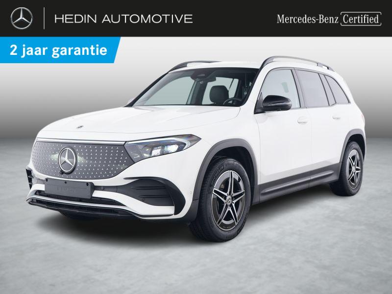 Mercedes-Benz EQB-Klasse 300 4MATIC AMG Line | Night Pack |, Automaat, Stof, 417 km, Wit