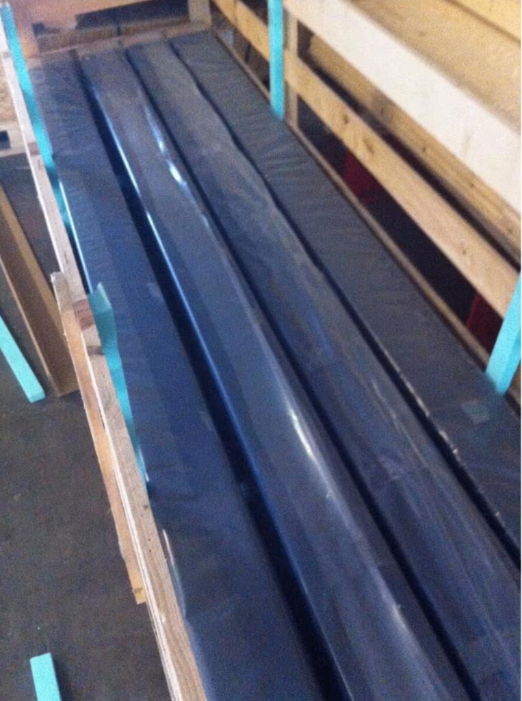 alu palen, Ophalen, Gebruikt, Palen